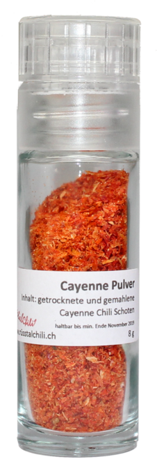 Cayenne Chiliflöckli i de Müli