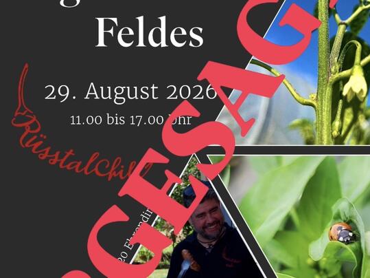 ABGESAGT! Tag des offenen Feldes